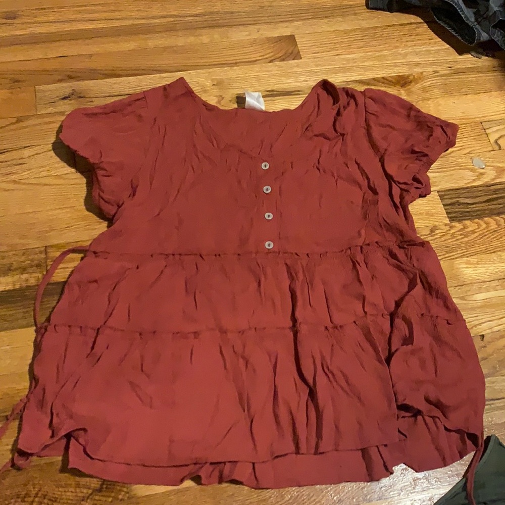 Burnt orange Top